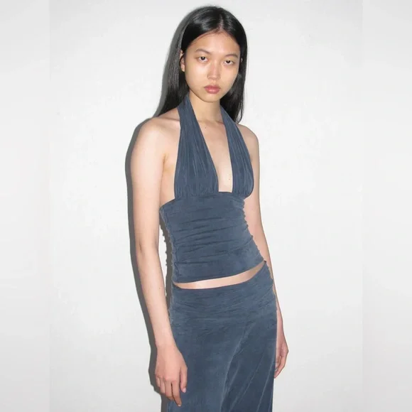 Paloma Wool | Tops | Paloma Wool No 652 Mopit Halter Top | Poshmark